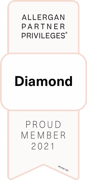 Diamond Status 2021 Award - Allergan Partner