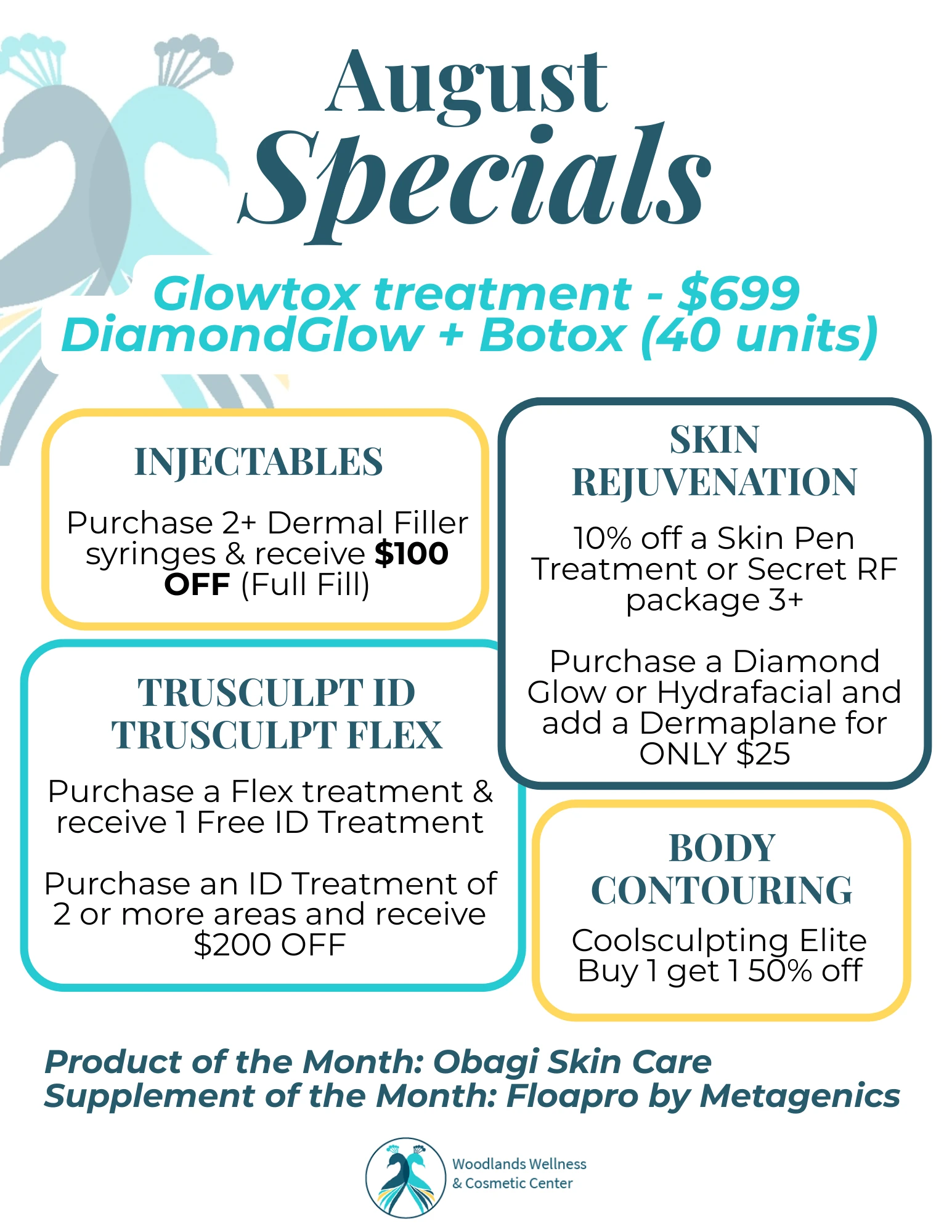 August Specials
